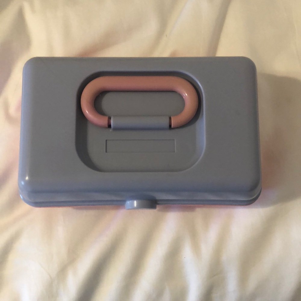 Play makeup box for little kids.